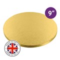 Culpitt Premium 9'' Round Gold Cake Board