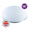Culpitt Premium 16'' Round Silver Cake Board