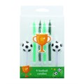 9 Football Cake Topper Candles