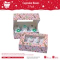 Baked with Love 6 Cupcake Box - 2 pack - Magical Woodland