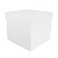 12” x 12” x 9” StandardPLUS White UK Cake Box & Lid – 25 pack