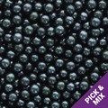 500g Culpitt Select Edible Pearls 4mm - Black