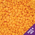 500g Culpitt Select Edible Confetti - Orange