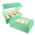 Baked With Love 6/12 Cupcake Box - Jade Twin Pack (2's)-Single