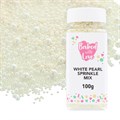 BWL White Sprinkles Pearls Mix - 100g