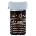 Sugarflair Paste Colours - Spectral Dark Brown - 25g