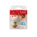 Culpitt Christmas Cheer Pipings - Pack of 12