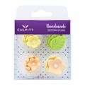 Culpitt Lemon Flower and Leaves - 16 pieces