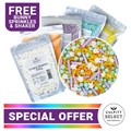 Culpitt Select Easter Sprinkle Bundle - Includes FREE Bunnies & Shaker
