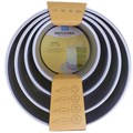 PME Round Cake Tin - 4 set - 6", 8", 10", 12 x 4"
