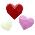 Geometric Hearts SweetMelts Decoration