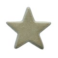 Silver Lustre Sugar Star