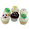 Football Sugar Shapes