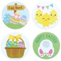 Hoppy Easter Sugar Plaques 73mm