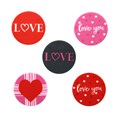Love Sugar Plaques - 50mm