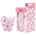 PME Vintage Collection Tulip Muffin Cases - Cherry Checkered 24pk