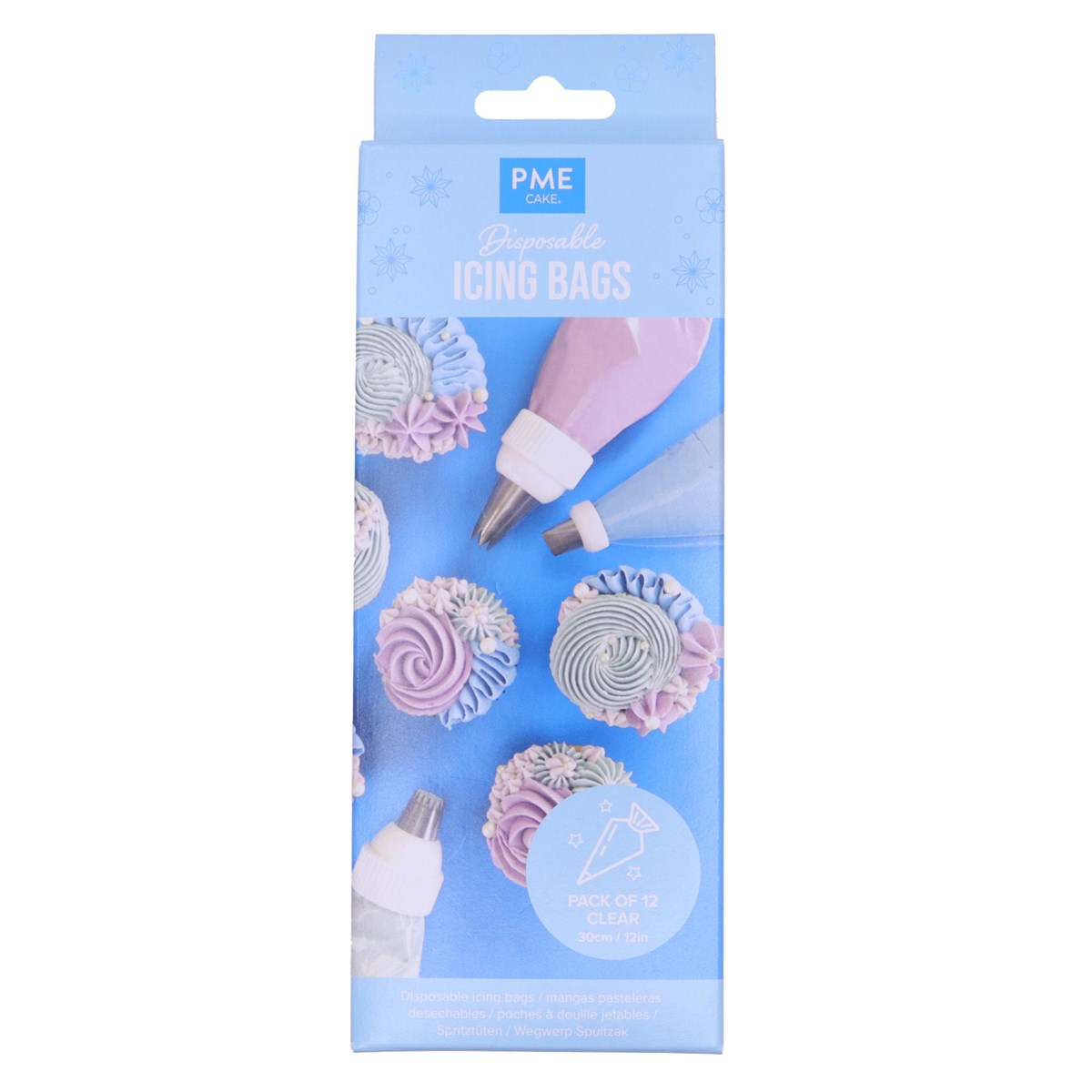 PME Disposable Piping Bags by PME - 12'' - Pack of 12