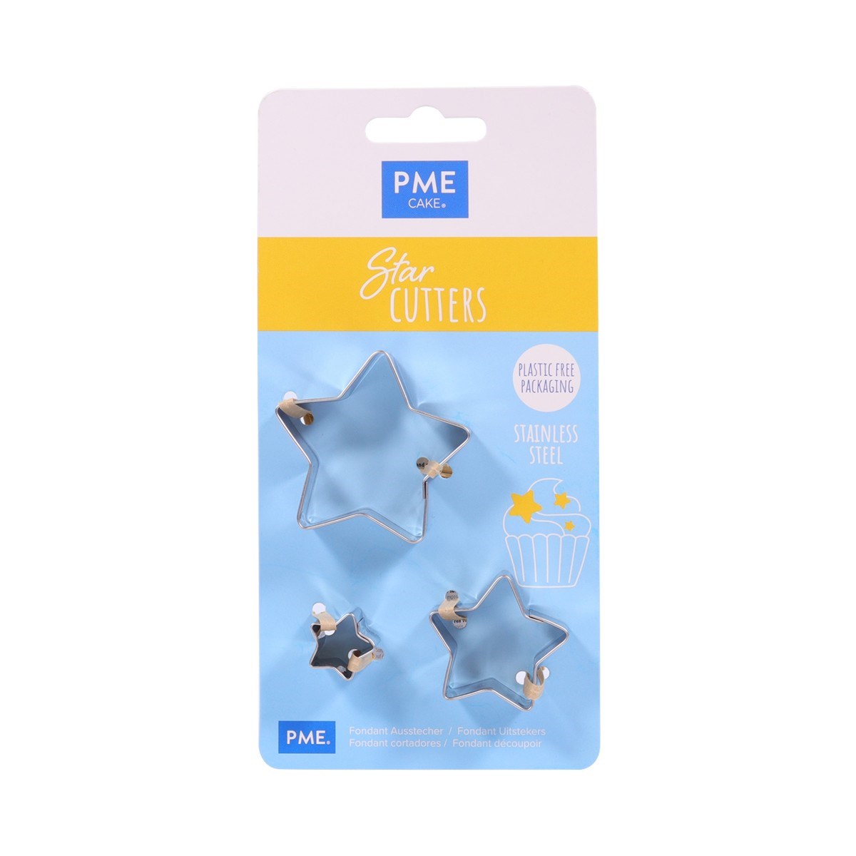 PME Star Cutters 3 piece