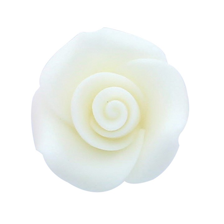 SugarSoft® Roses - Off White 25mm