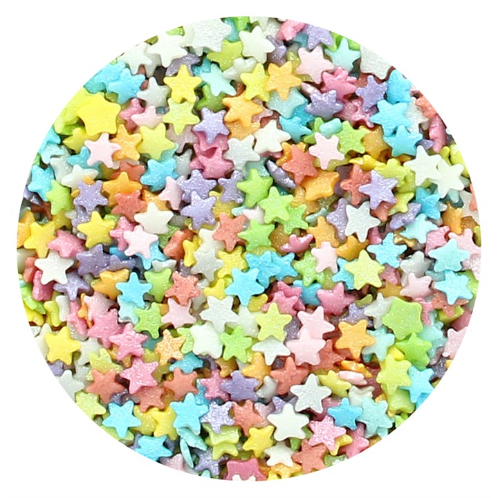 Purple Cupcakes - Tiny Multi Stars - 1kg