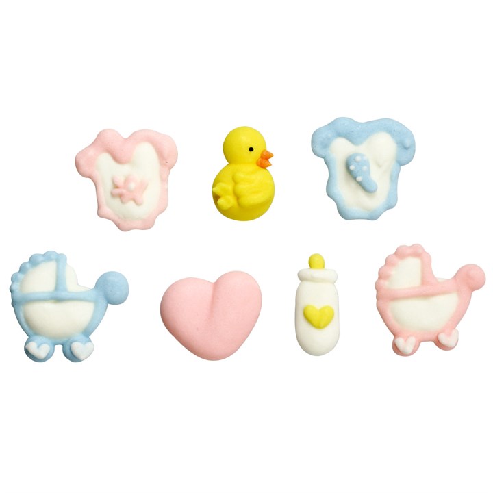 Deluxe Baby Sugar Pipings Assortment