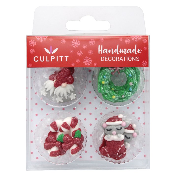Culpitt Sugar Decorations - 12 Nordic Christmas