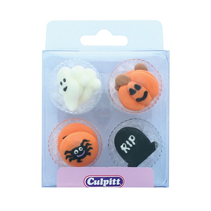 Culpitt - 12 Halloween Sugar Decorations - single