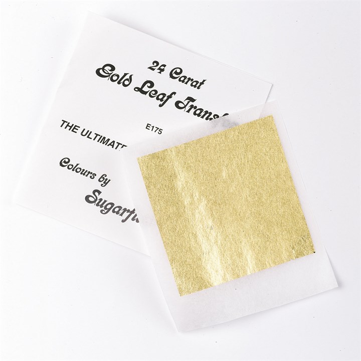 Sugarflair Gold Leaf Sheet