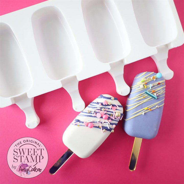 Sweet Stamp Cake Popsicle Mould
