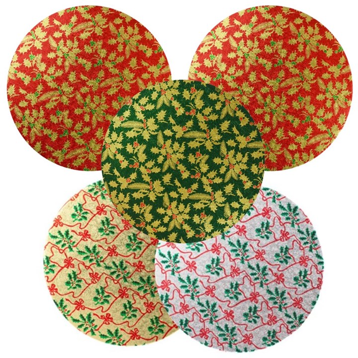 Assorted Christmas Cake Boards - 10"