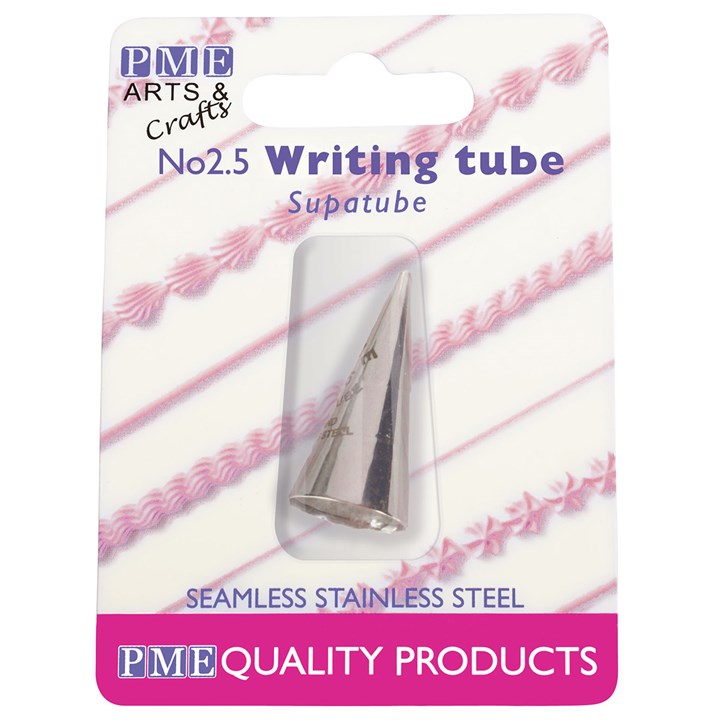 PME Supatubes Seamless Stainless Steel Icing Tube - ST2.5